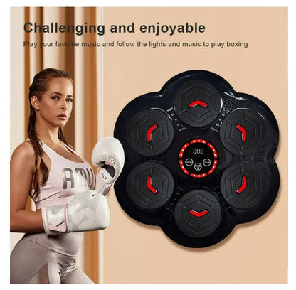 Máquina de Boxeo Inteligente Musical – ¡Entrena con Ritmo y Diversión!