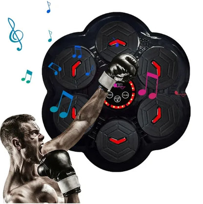 Máquina de Boxeo Inteligente Musical – ¡Entrena con Ritmo y Diversión!